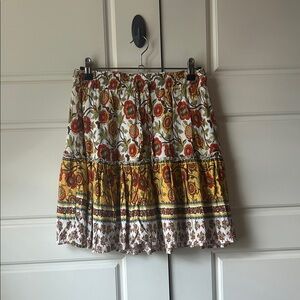 Floral Print Women's Skirt